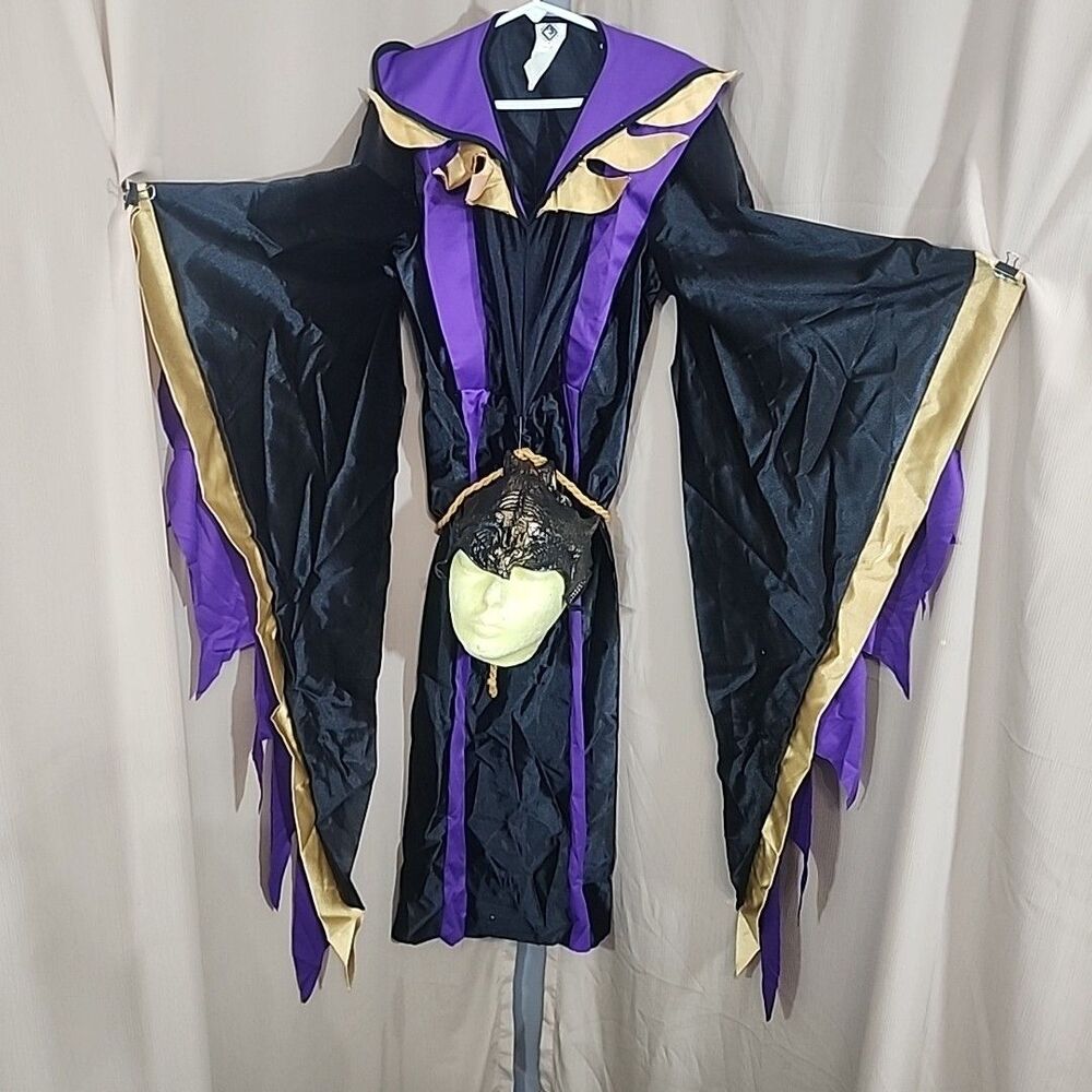 Costume Dargon The Mysterious Mystic Kids 7-10 Halloween Wizard Disguise NEW